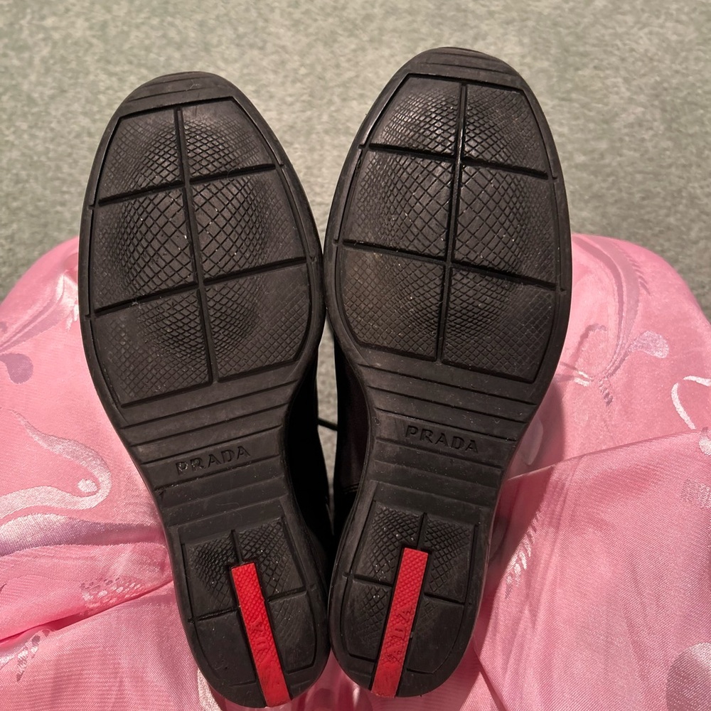 Prada sport Milano Black lace up sneakers - Picture 4 of 8